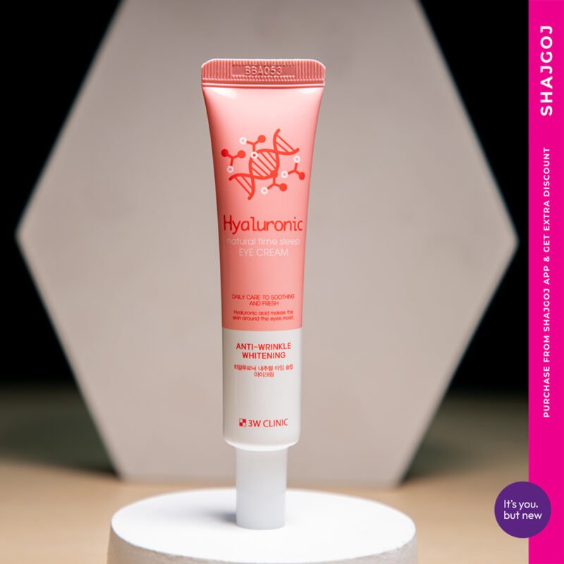 3W Clinic Hyaluronic Acid Eye Cream - Image 2