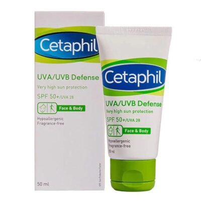 Cetaphil UVA/UVB Fefense Very High Sun ProtectionSPF 50+/PA++++ Face and Body