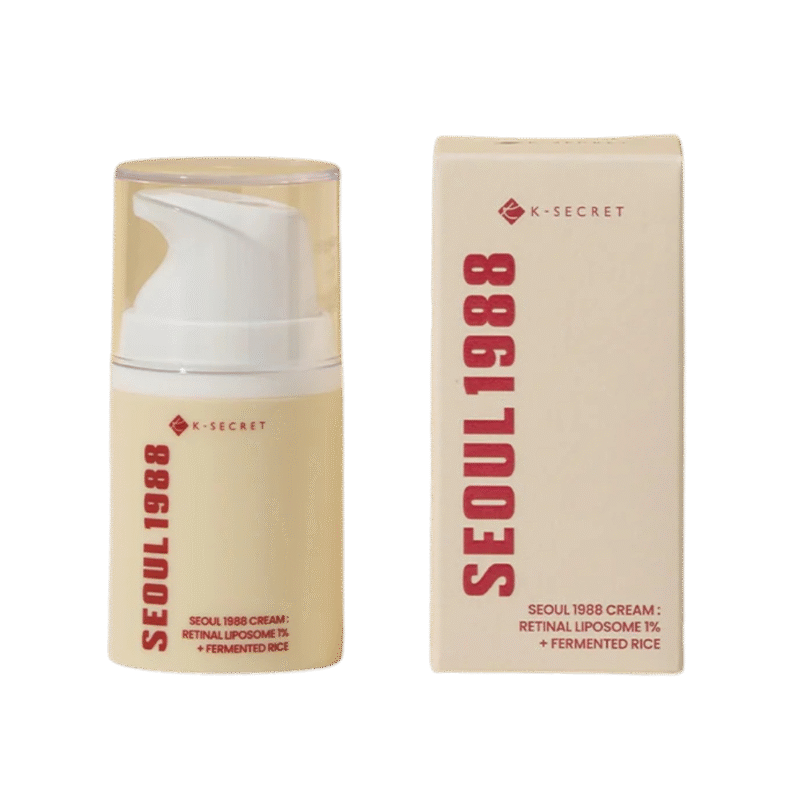 K-SECRET Seoul 1988 Cream: Retinal Liposome 1% + Fermented Rice - Image 1