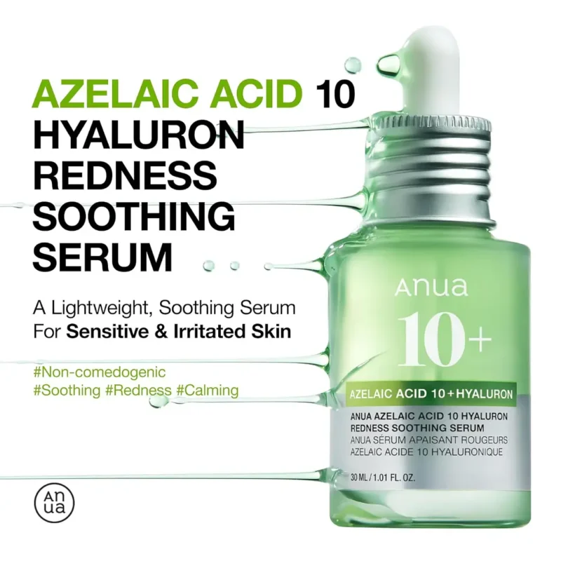 Anua Azelaic Acid 10 Hyaluron Redness Soothing Serum - Image 2