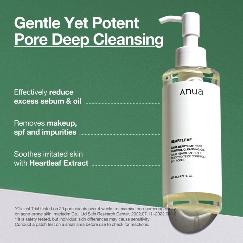 Anua Heartleaf Pore Control Cleansing Oil - Image 3