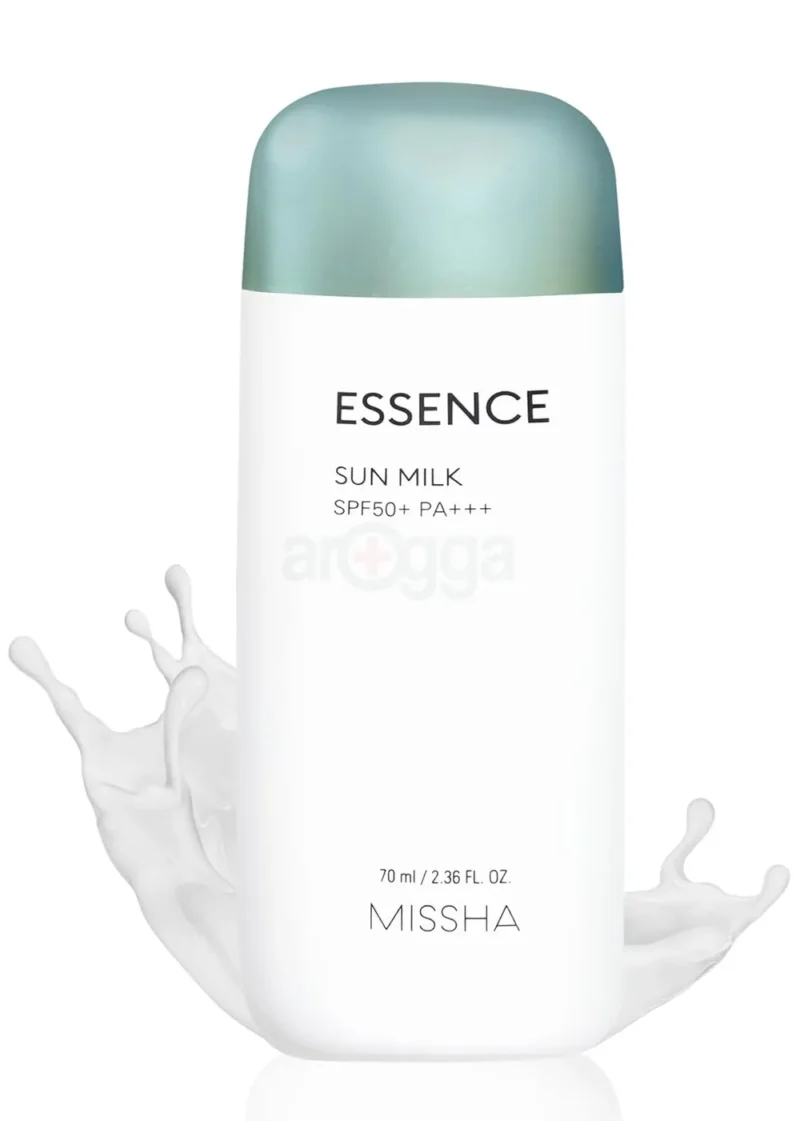 Missha All Around Safe Block Essence Sun Milk SPF50+ PA+++ - Image 1