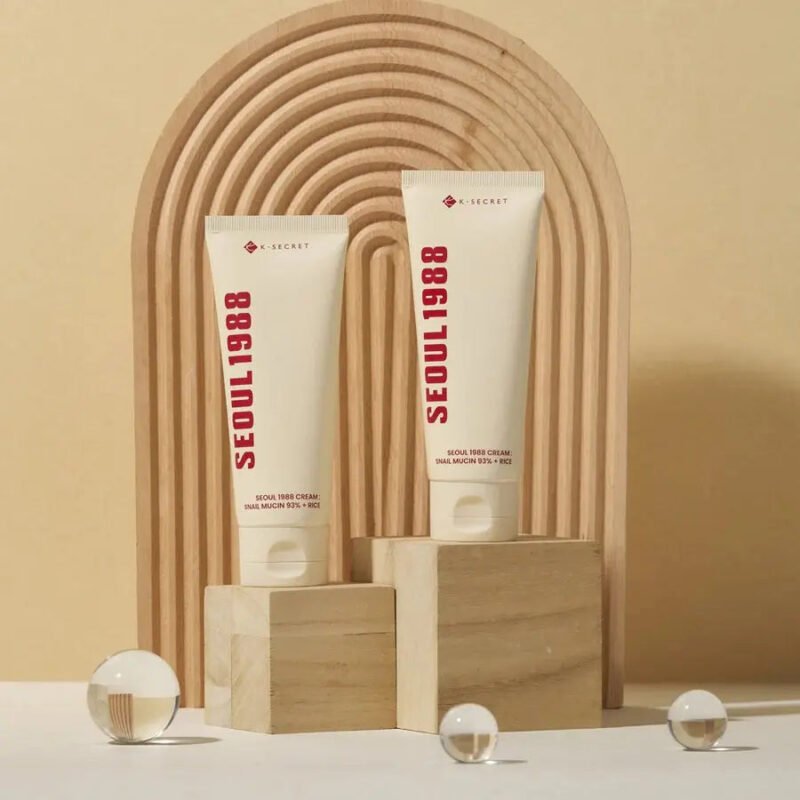 K-SECRET Seoul 1988 Cream: Snail Mucin 93% + Rice - Image 1
